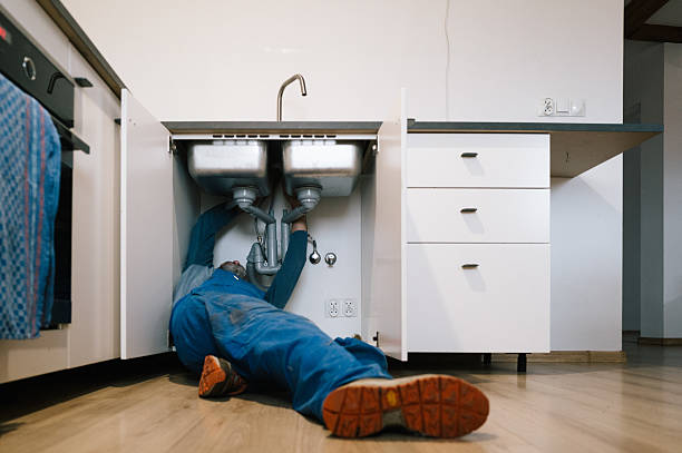 Professional Leak Detection technician working in Bedford, NY